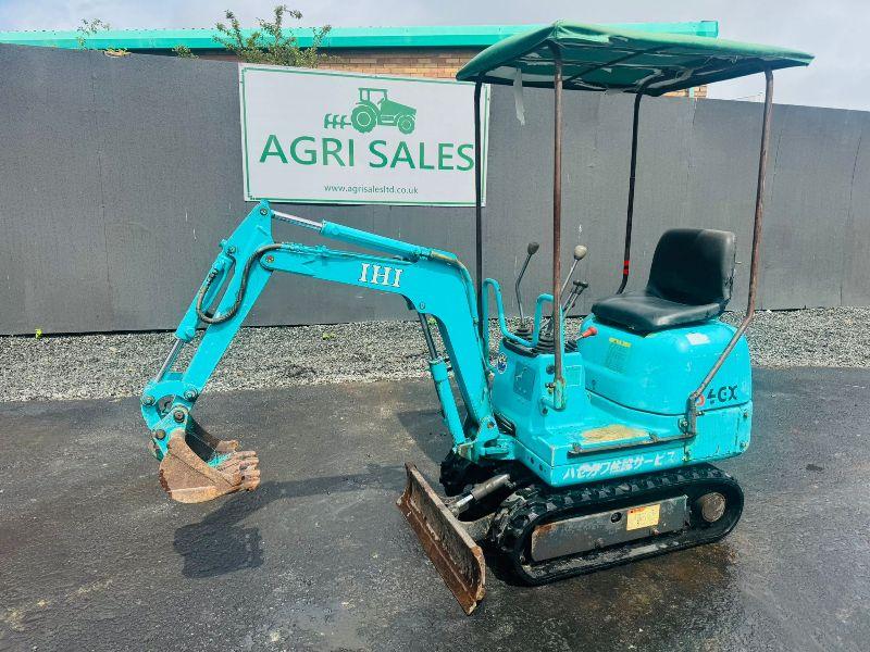 IHI IS-4GX3 TRACKED EXCAVATOR WITH CANOPY*C/W BUCKET*VIDEO*