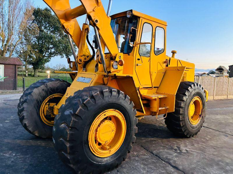VOLVO LM846 4WD LOADING SHOVEL C/W BUCKET *VIDEO*
