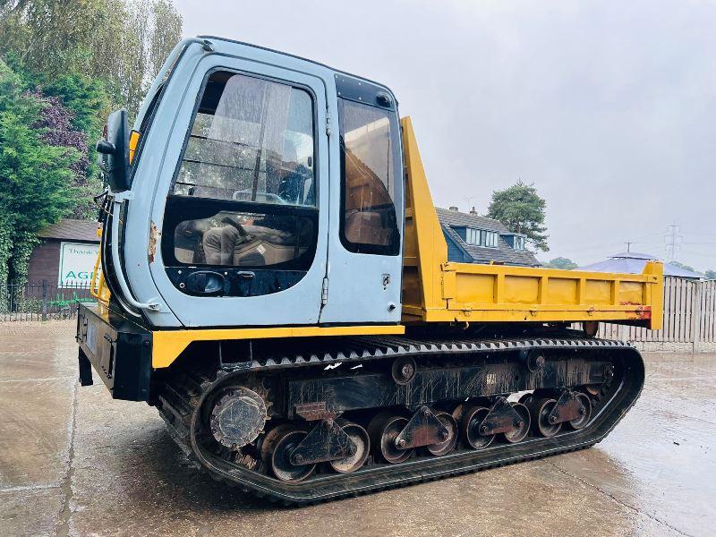 MOROOKA MST1500VD TRACKED DUMPER * 5875 HOURS * C/W RUBBER TRACKS *VIDEO*