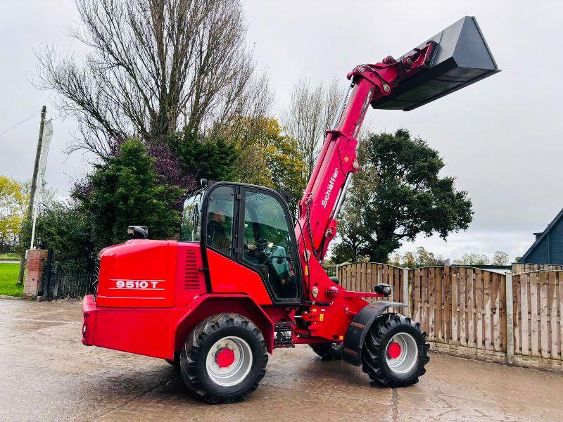 SCHAFFER 9510T 4WD TELEHANDLER *YEAR 2013* C/W BRAND NEW BUCKET *VIDEO*