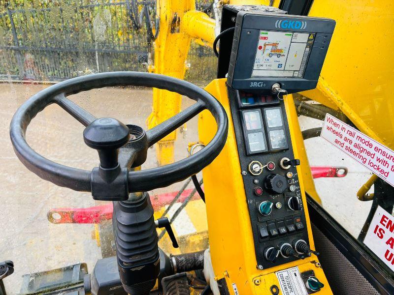 COLMAR T7000FS WHEELED EXCAVATOR C/W TELESCOPIC BOOM & RAILWAY GEAR *VIDEO*