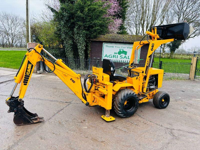 CASE 648 COMPACT BACKHOE DIGGER C/W 2 X BUCKETS *VIDEO*
