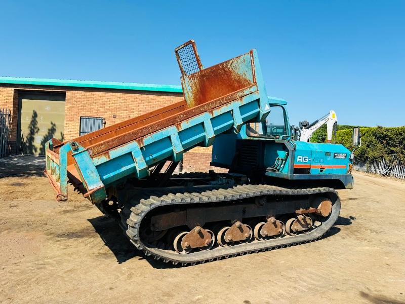 KUBOTA RG-60 TRACKED DUMPER*C/W JOYSTICK CONTROLS*VIDEO*