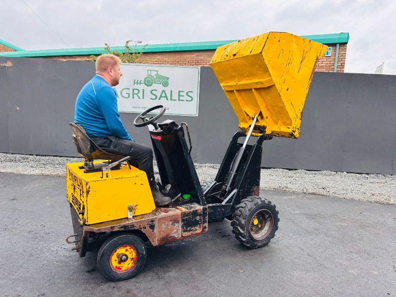 THWAITES 1 TONNE HIGH TIP DUMPER*VIDEO*