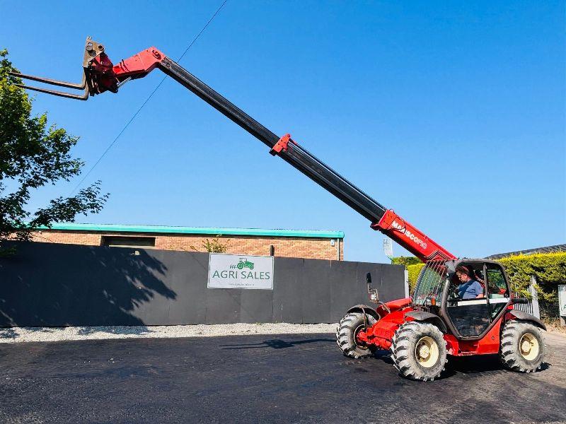 MANITOU MT 932 TELEHANDLER*C/W PALLET TINES*5197 HOURS*VIDEO*
