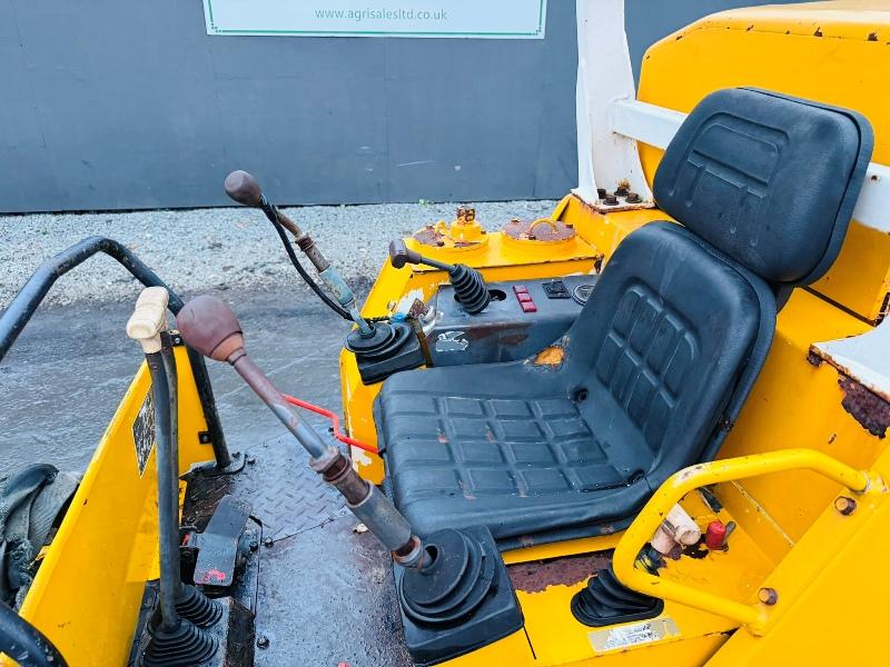 YANMAR B12 RUBBER TRACKED MINI EXCAVATOR*C/W 3 BUCKETS*VIDEO*