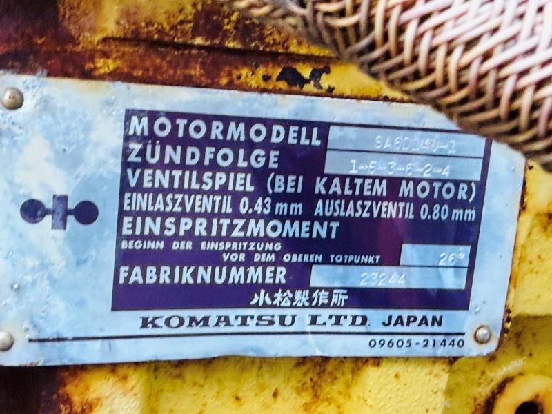 KOMATSU PC650 EXCAVATOR ENGINE*IN WORKING ORDER*VIDEO*