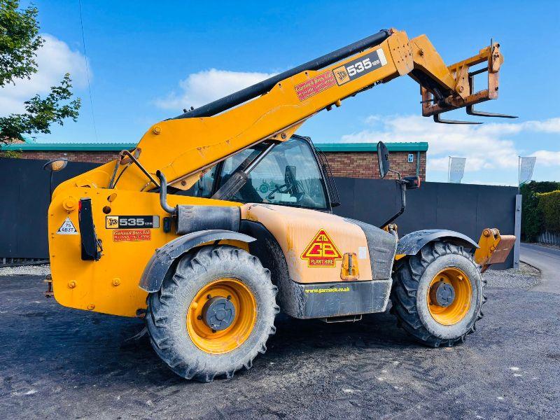 JCB 535-125 TELEHANDLER *READING 4393 HOURS*YEAR 2009*C/W PALLET TINES*VIDEO*
