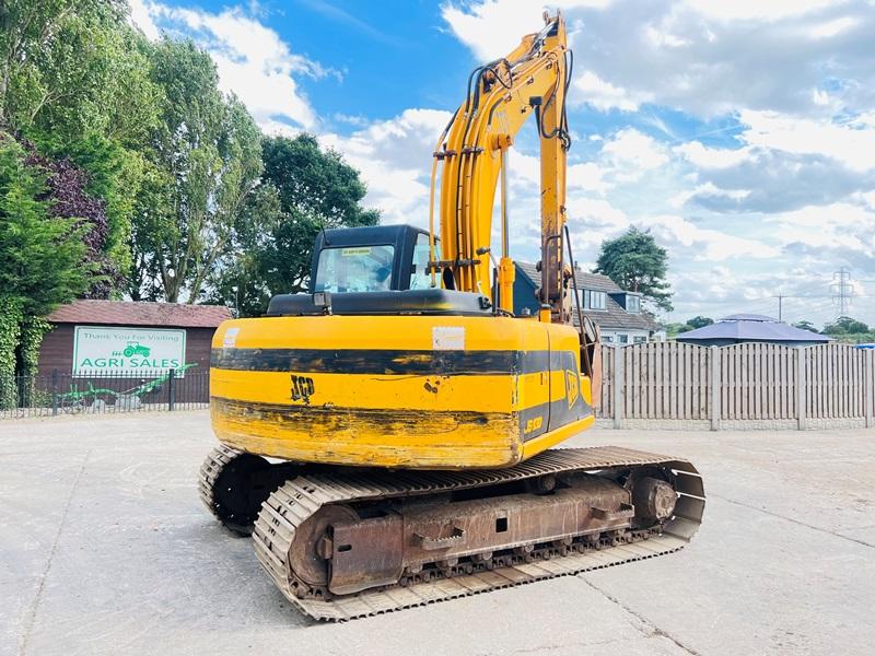 JCB JS130 TRACKED EXCAVATOR C/W QUICK HITCH & BUCKET *VIDEO*