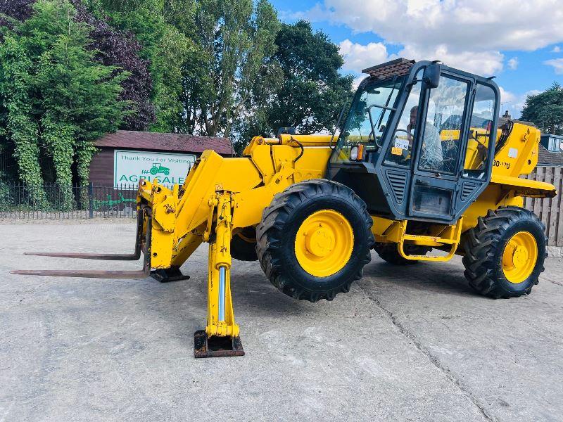 JCB 530-120 4WD TELEHANDLER *12 METERS* C/W PALLET TINES *VIDEO*