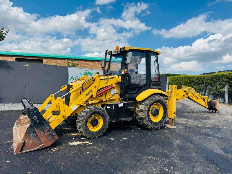 POLAR WOLVERINE WB100 BACKHOE LOADER*C/W 2014 PERKINS ENGINE*VIDEO*