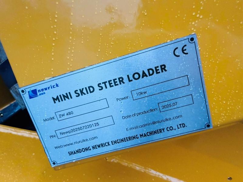 *NEW*NEWRICK ZW480 PEDESTRIAN LOADER*C/W 3 IN ONE BUCKET*2025*VIDEO*