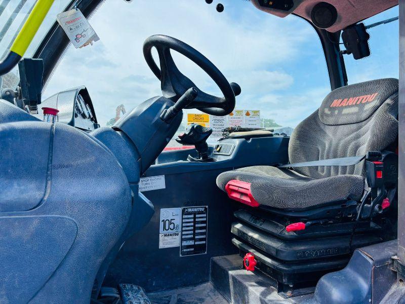 MANITOU MHT780 TELEHANDLER*C/W TINES*YEAR 2015* 5925 HOURS*VIDEO*