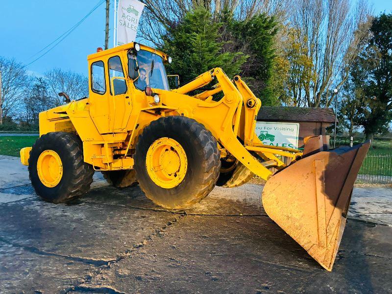 VOLVO LM846 4WD LOADING SHOVEL C/W BUCKET *VIDEO*