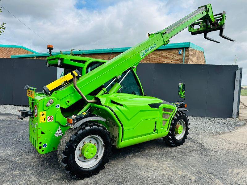 MERLO P27.6 TURBO TELEHANDLER *YEAR 2021* C/W PALLET TINES*VIDEO*