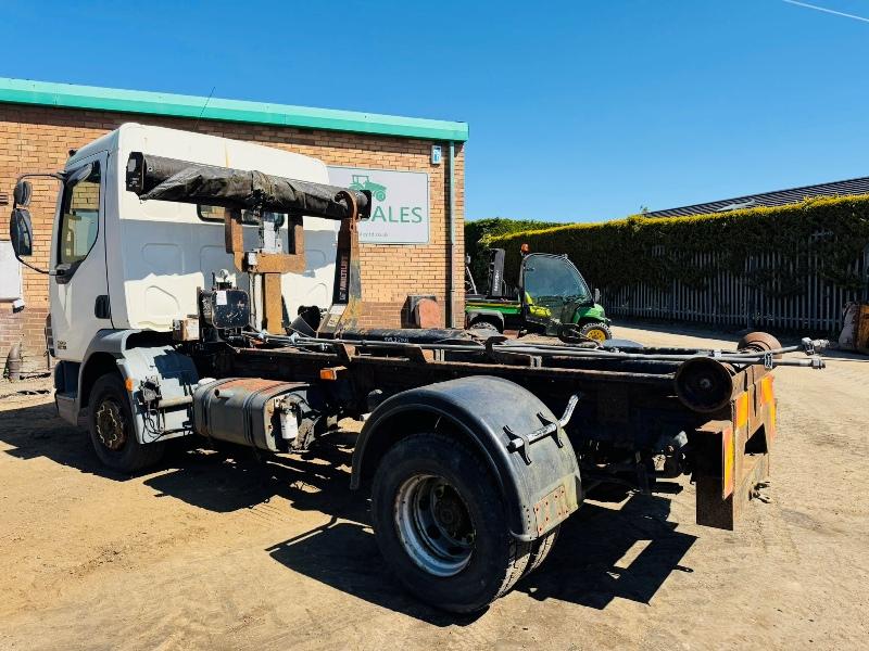 DAF LF45.170 HOOK LOADER LORRY*C/W MULTILIFT XR HOOKLOADER*VIDEO*