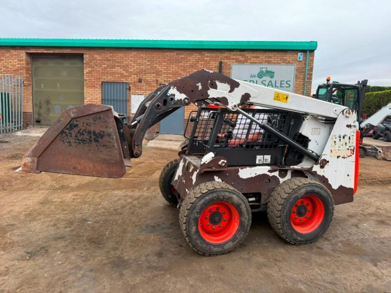 BOBCAT S160 SKIDSTEER*C/W BUCKET*YEAR 2010*VIDEO*