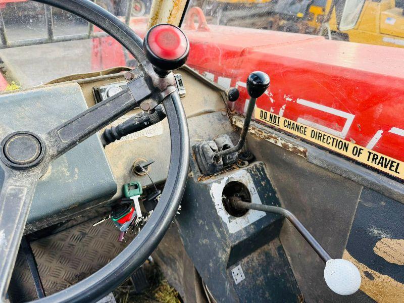 MANITOU MLT 626T TELEHANDLER*C/W PALLET TINES*VIDEO*