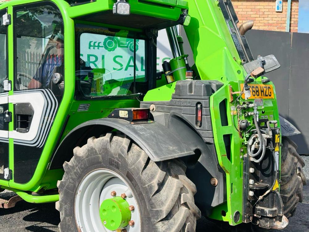 MERLO TF33.7 115 TURBO TELEHANDLER*AG SPEC *C/W PALLET TINES*YEAR 2017*VIDEO*