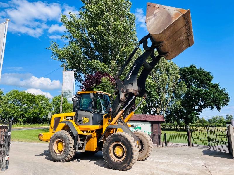 JCB 436EHT 4WD WASTE MASTER LOADING SHOVEL C/W BUCKET *VIDEO*