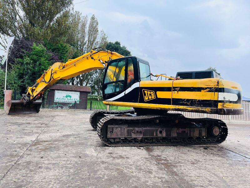 JCB JS330 TRACKED EXCAVATOR C/W QUICK HITCH AND BUCKET *VIDEO*