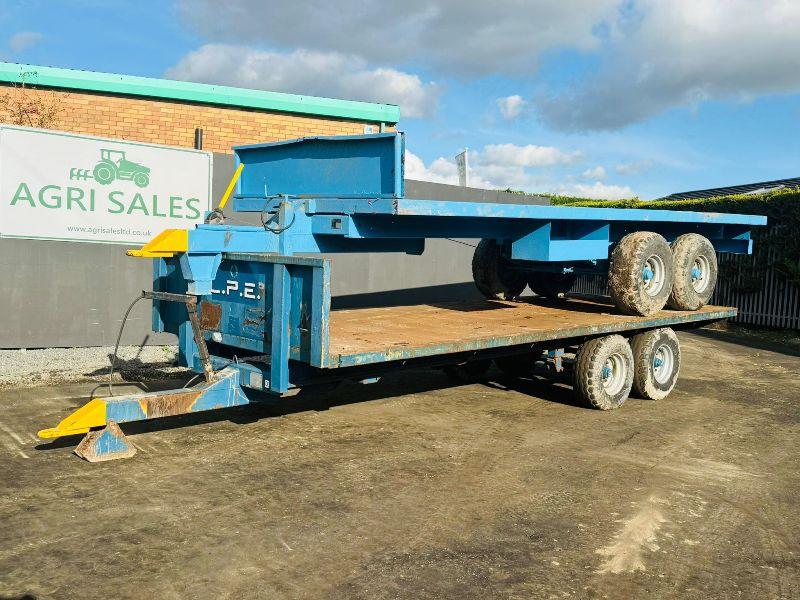 20FT BY 8FT MARSTON AGRICULTURAL TRAILER*CHOICE OF 7*TWIN AXLE*VIDEO*