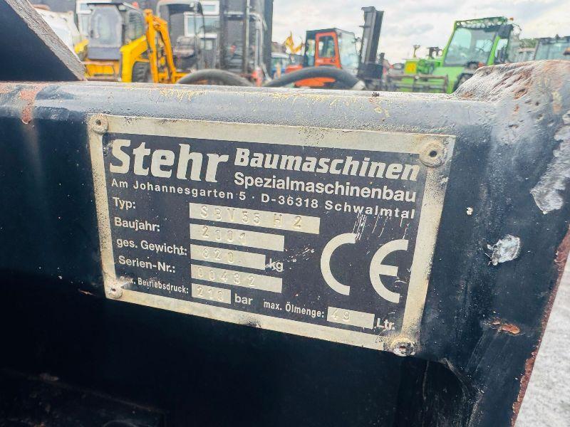 STEHR SBV55 H2 WACKER PLATE TO SUIT SKIDSTEER*VIDEO*