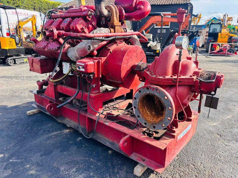 SPP 10 INCH WATERPUMP*C/W V8 ENGINE*VIDEO*
