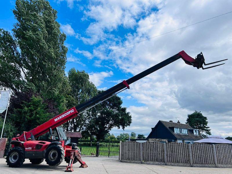 MANITOU MT1335SL 4WD TELEHANDLER *13 METER REACH* C/W PALLE TINES *VIDEO*