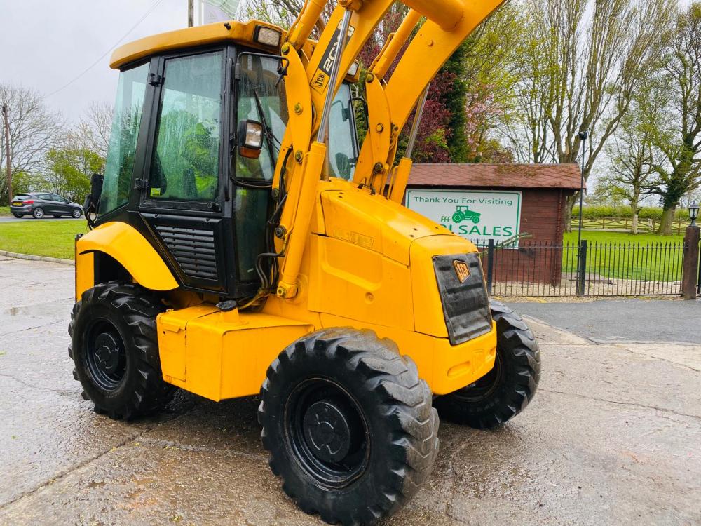 JCB 2CX AIRMASTER DIGGER * YEAR 2008 *C/W FOUR IN ONE BUCKET