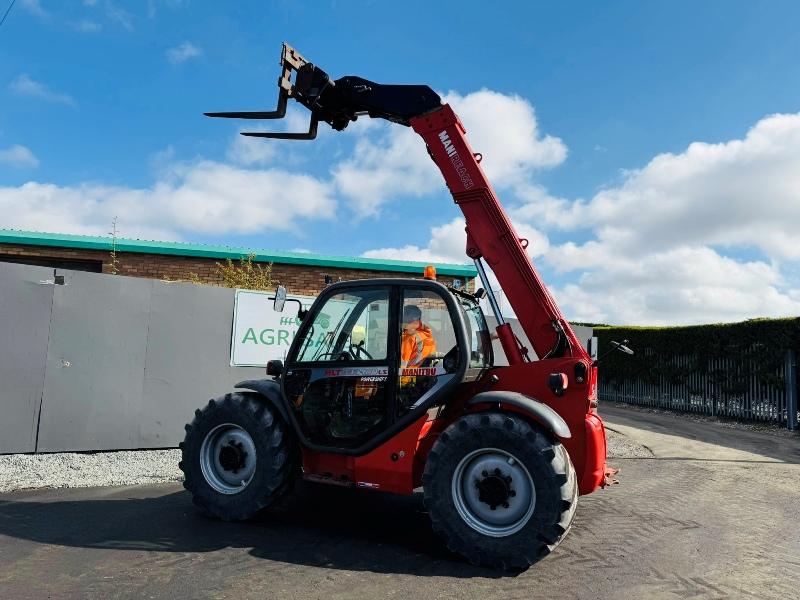 MANITOU MLT 633-120 LS TURBO TELEHANDLER*C/W PALLET TINES*VIDEO*