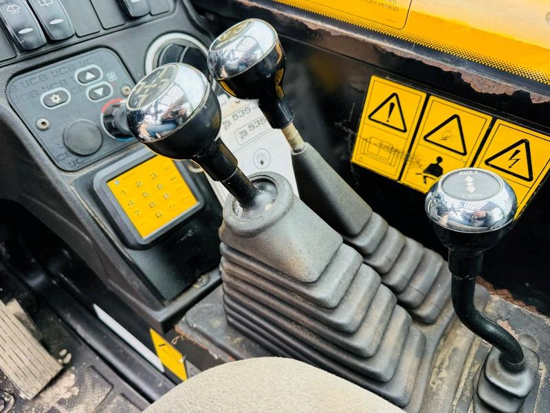 JCB 535-140HI-VIZ 4WD TELEHANDLER*14M REACH*YEAR 2014*C/W PALLET TINES*VIDEO*