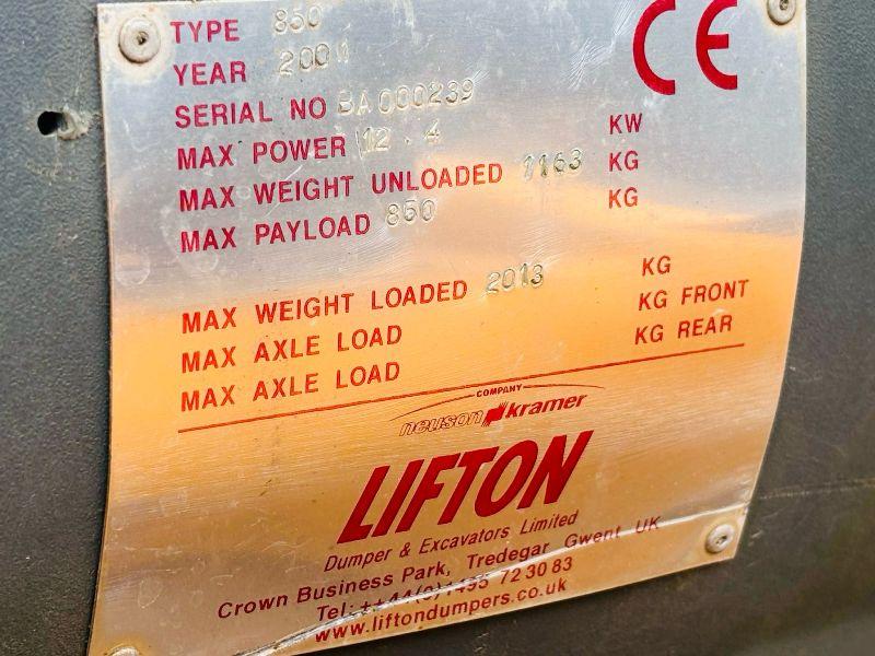NEUSON 850 ARTICULATED CRANE**C/W FASSI MICRO CRANE YEAR 2019*VIDEO*