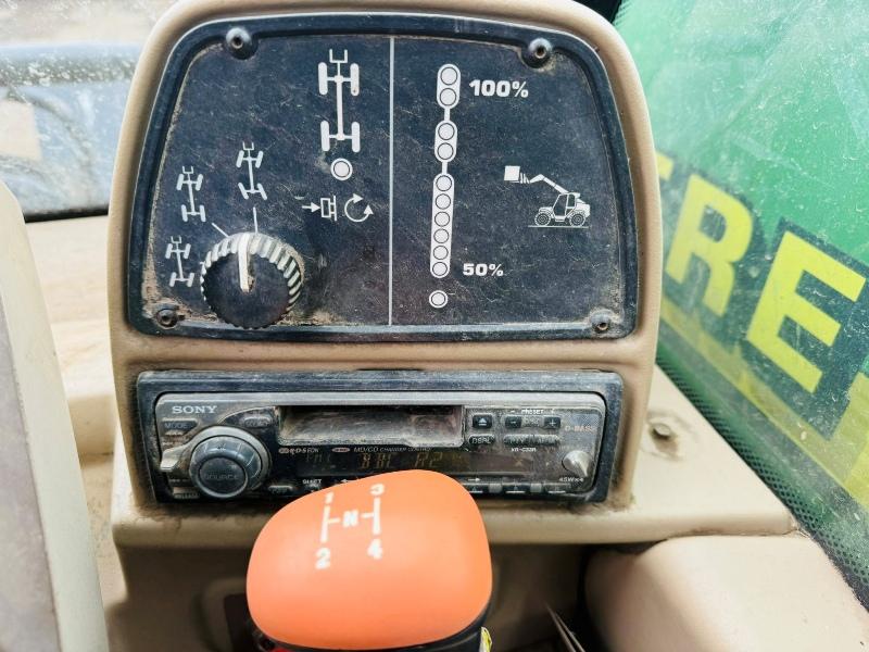 JOHN DEERE 3400 TELEHANDLER*C/W BUCKET*VIDEO*