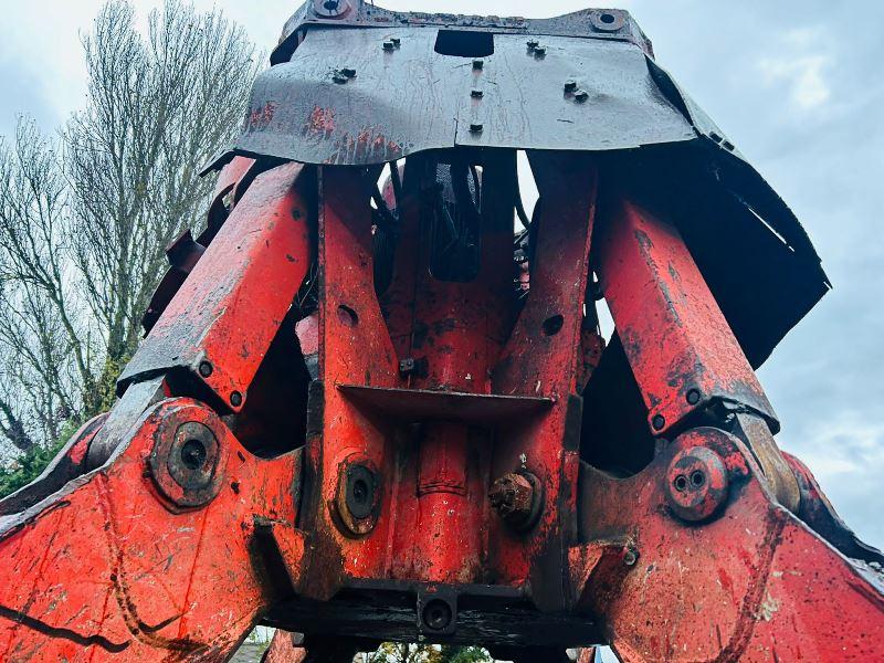 DEMAG 6 TINE SCRAP GRAB TO SUIT ROPE CRANE 