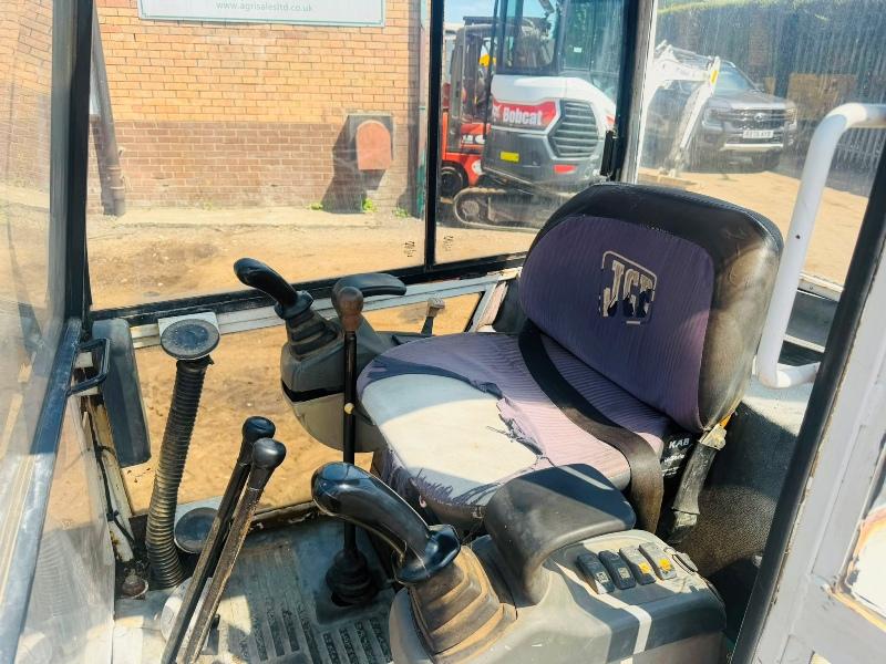 JCB 8015 EXCAVATOR*C/W SELECTION OF BUCKETS*VIDEO*