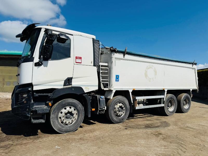 RENAULT C430 8X4 TIPPER LORRY* C/W EASY SHEET*YEAR 2015*VIDEO*