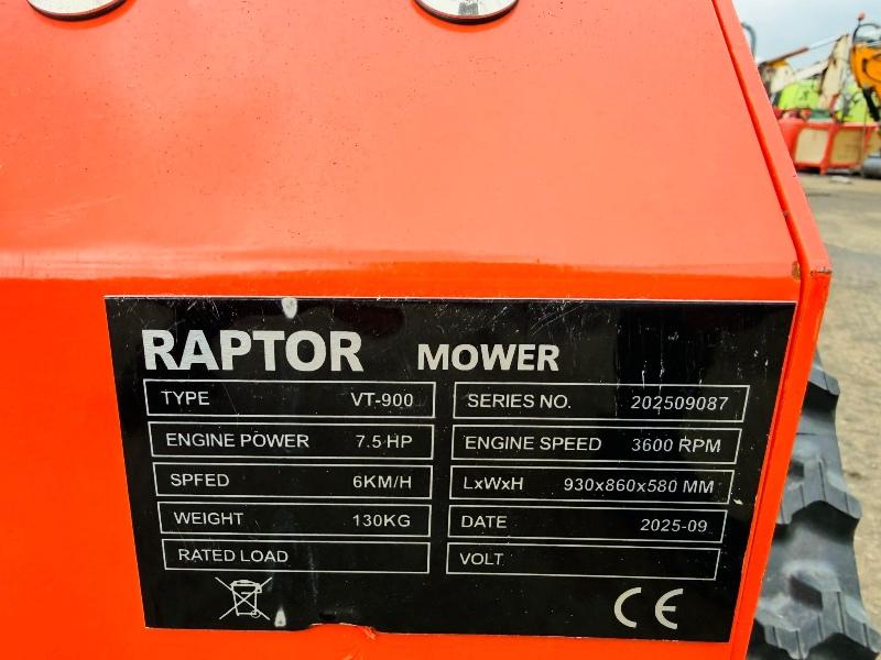 *NEW*UNUSED*RAPTOR VT900 REMOTE CONTROL LAWNMOWER*VIDEO*