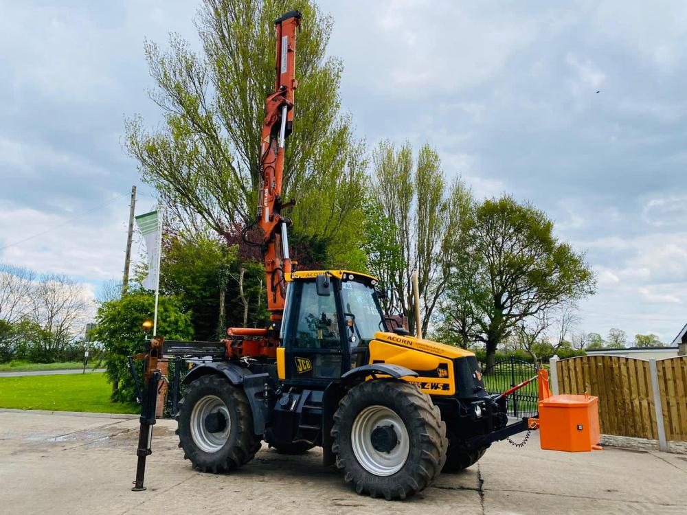 JCB 2135 4WS FASTRAC C/W REMOTE CONTROL ATLAS TEREX 105.6 CRANE YEAR 2006