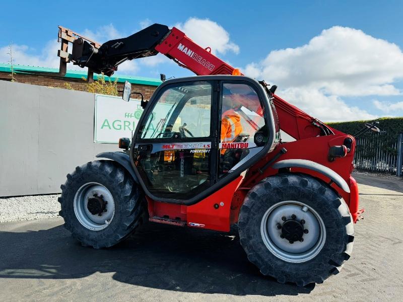 MANITOU MLT 633-120 LS TURBO TELEHANDLER*C/W PALLET TINES*VIDEO*