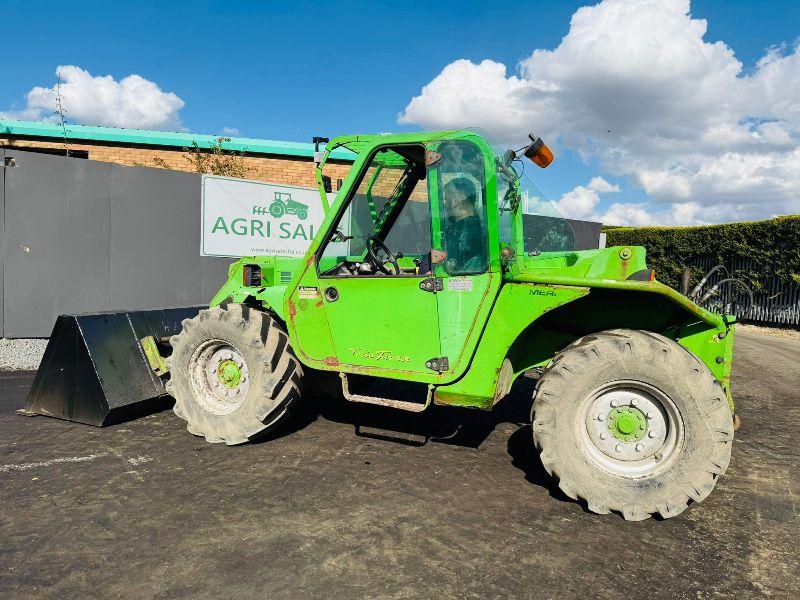 MERLO P26.6EVT 4WD TELEHANDLER*C/W BUCKET*VIDEO*