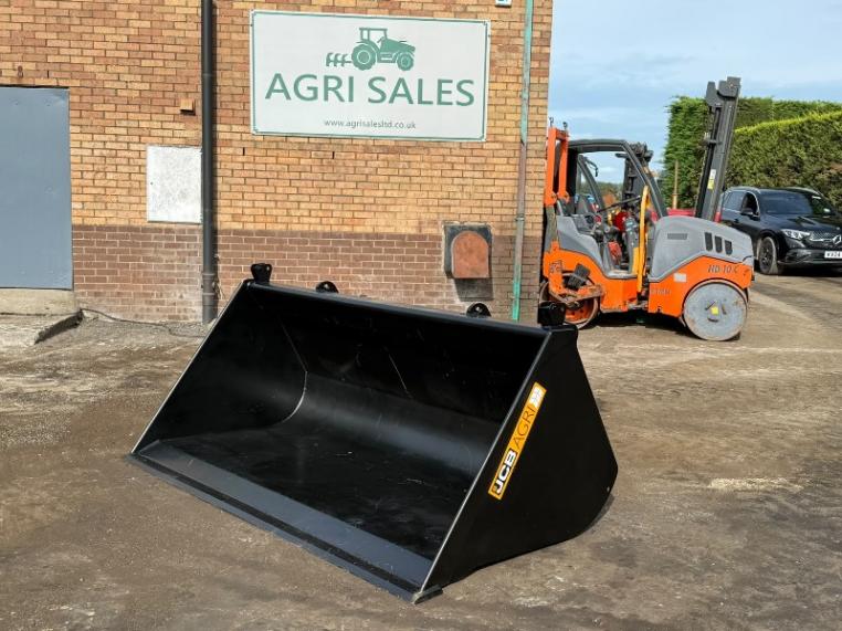 JCB AGRI CORN BUCKET*C/W PIN AND CONE BRACKETS*VIDEO*
