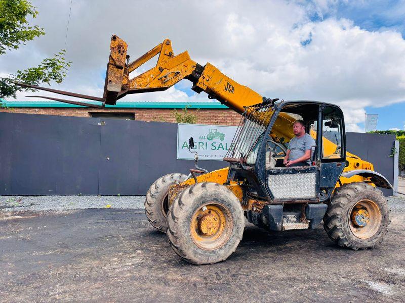 JCB 530-70 TELEHANDLER*C/W PALLET TINES*VIDEO*