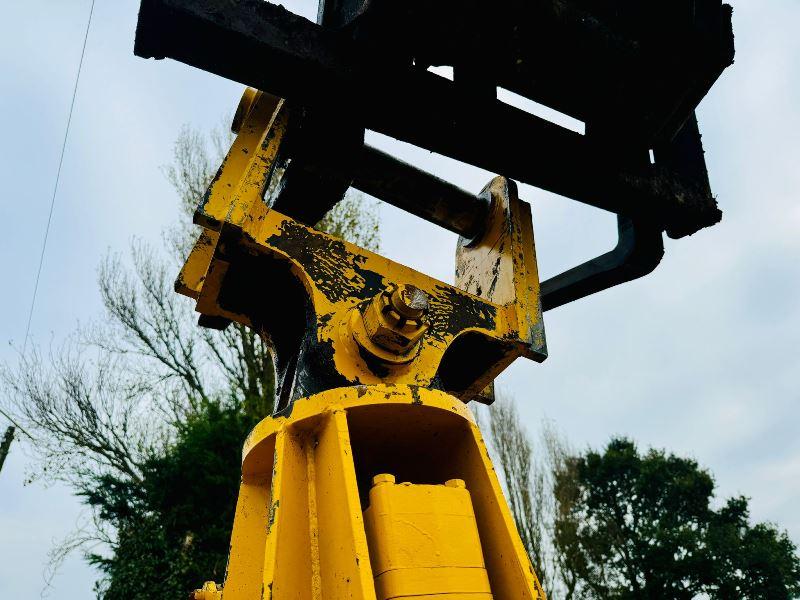 STRUTT 5 TINE ROTATING SCRAP GRAB *YEAR 2022* TO SUIT 30 TONNE EXCAVATOR *VIDEO*