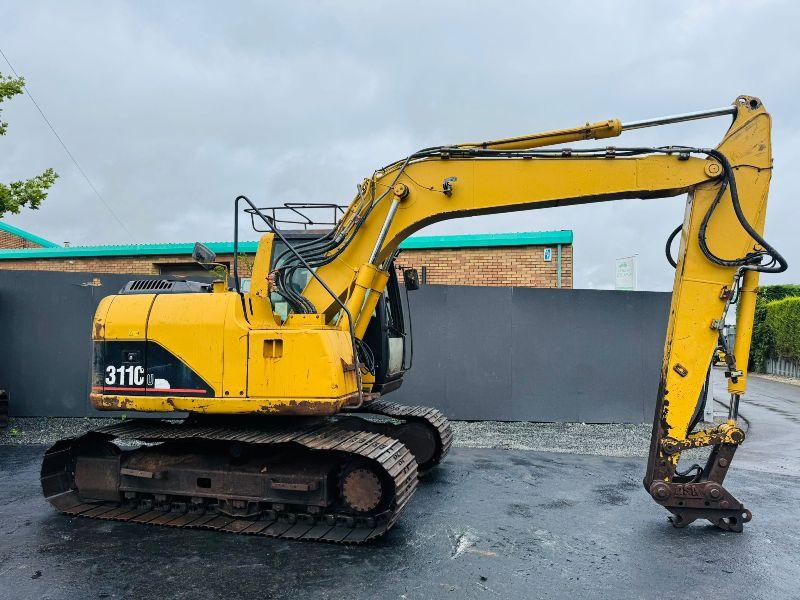 CATERPILLAR 311C TRACKED EXCAVATOR*C/W QUICK HITCH*VIDEO*