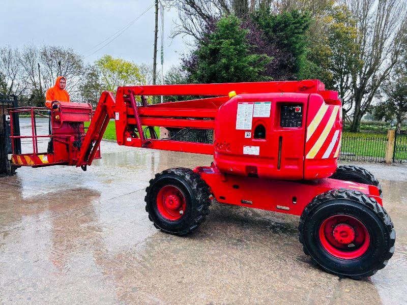 GENIE Z-4525 AIREL PLATFORM * 24FT REACH * C/W TELESCOPIC BOOM *VIDEO*