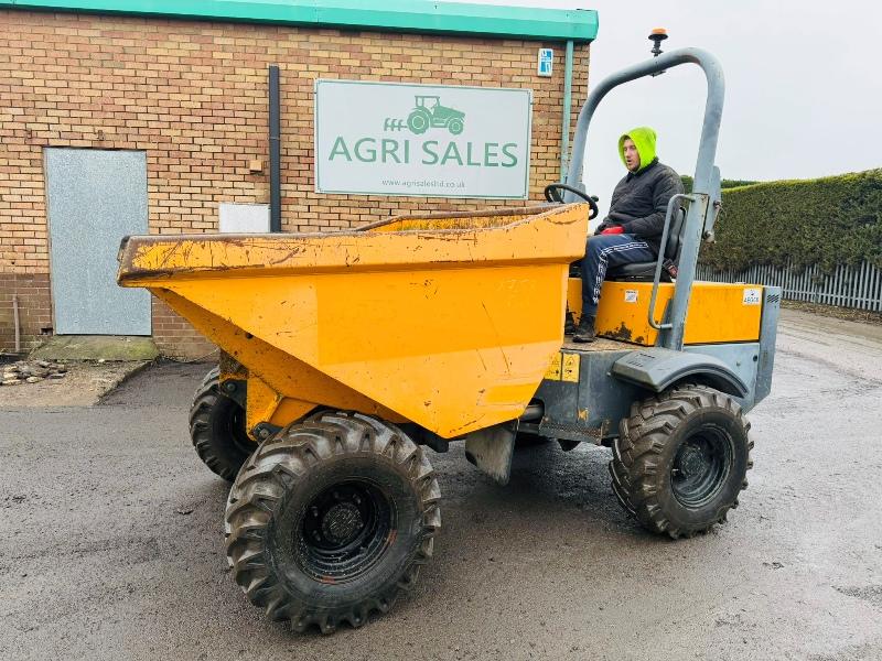 TEREX TA3H DUMPER*YEAR 2013*C/W KUBOTA ENGINE*VIDEO*