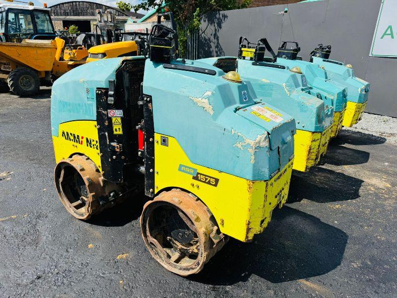 AMMANNS  ARR.1575 REMOTE CONTROL PADFOOT TRENCH ROLLER*YEAR 2019*VIDEO*