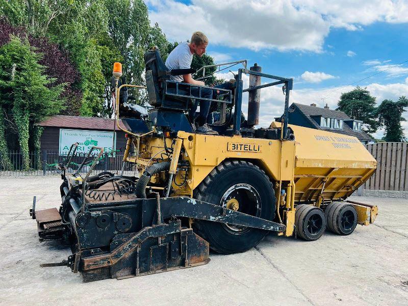 BITELLI BB53 TARMAC PAVER C/W DUAL CONTROL DRIVE *VIDEO*