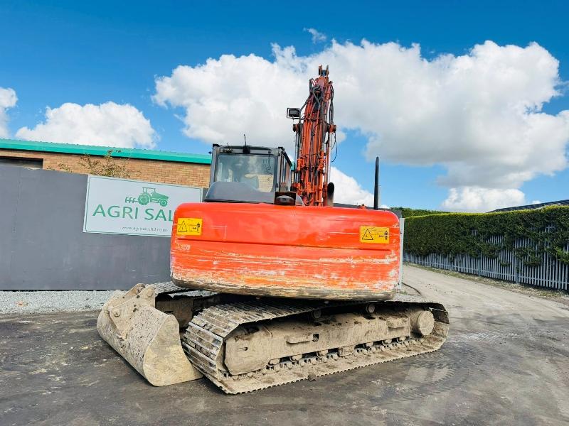 HITACHI ZX130LC-3 TRACKED EXCAVATOR*C/W 2 BUCKETS*VIDEO*